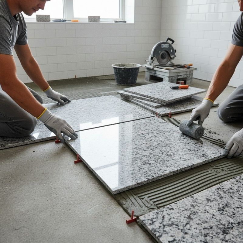 Granite Tile Laying Service