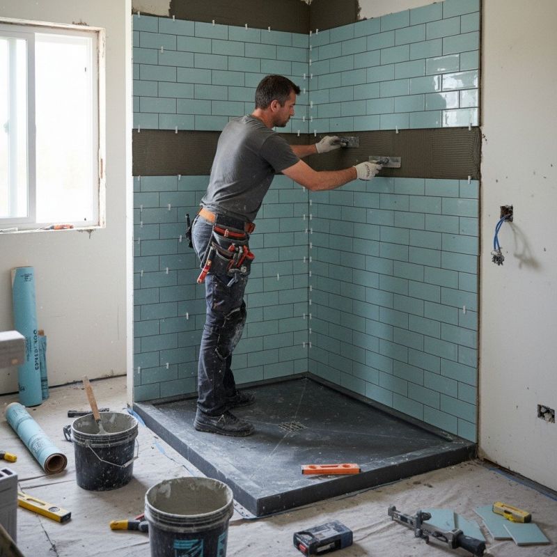Shower Floor Tiling in Boise, ID