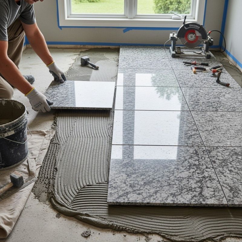 Contact About Granite Tile Laying